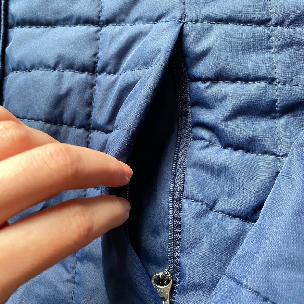 Blue Light/Medium Weight Puffer Jacket - image 5
